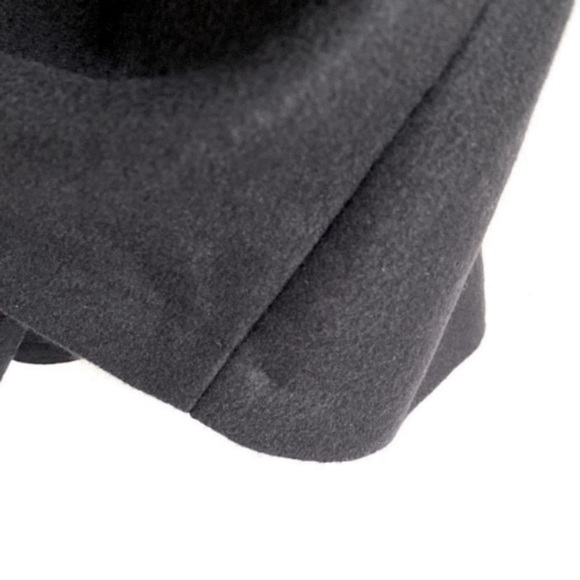 ZARA WOOL HIGH WAISTED MIDI PENCIL SKIRT ELEGANT CHIC Black M - Picture 12 of 15